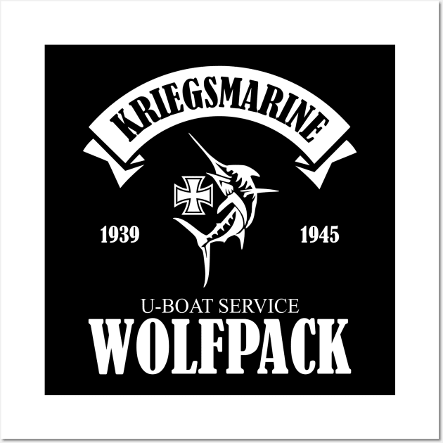 Kriegsmarine U-boat Service Wolfpack Wall Art by TCP